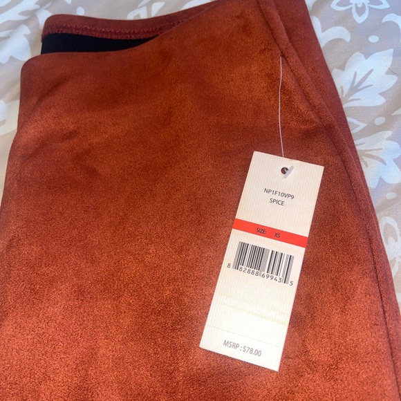NWT Nanette Nanette Lepore Faux Suede Legging - Picture 4 of 4
